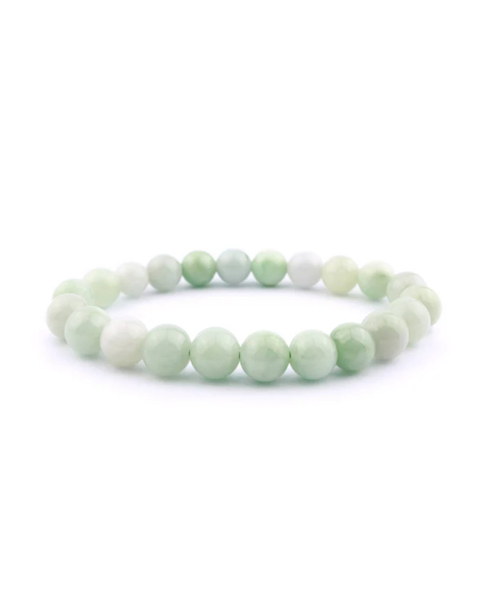 Burmese Jade 8mm Bracelet