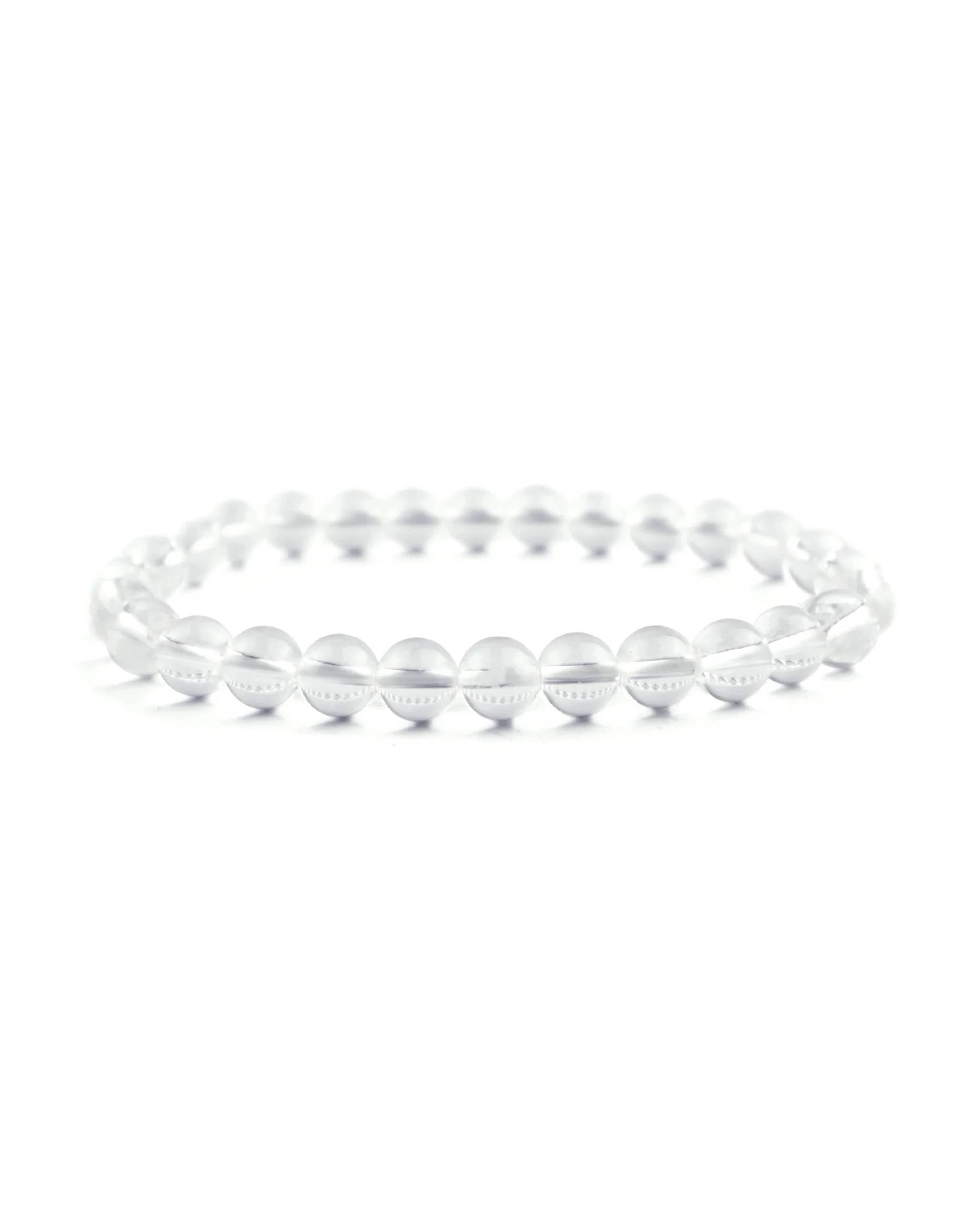 Clear Quartz 6mm Bracelet
