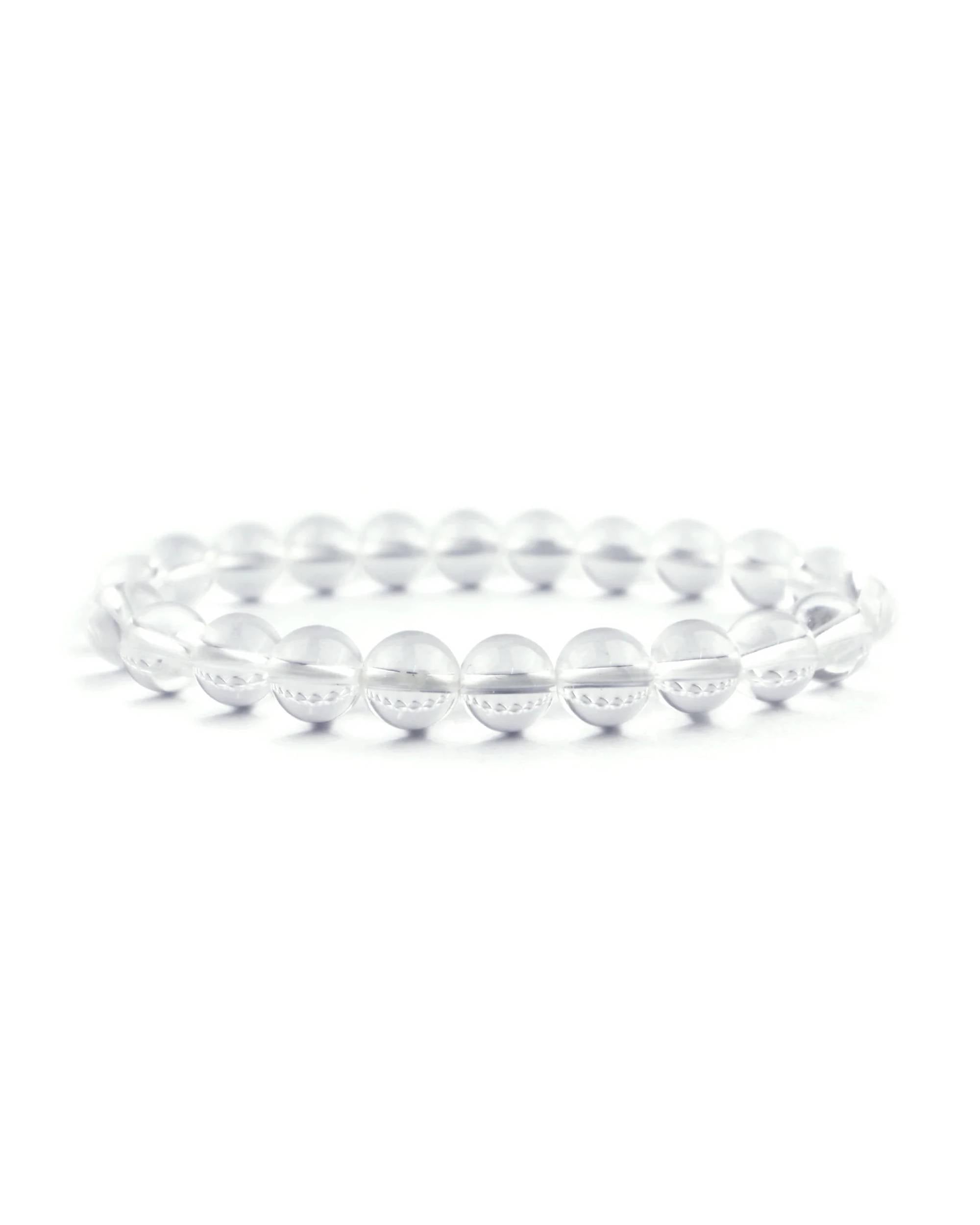 Clear Quartz 8mm Bracelet