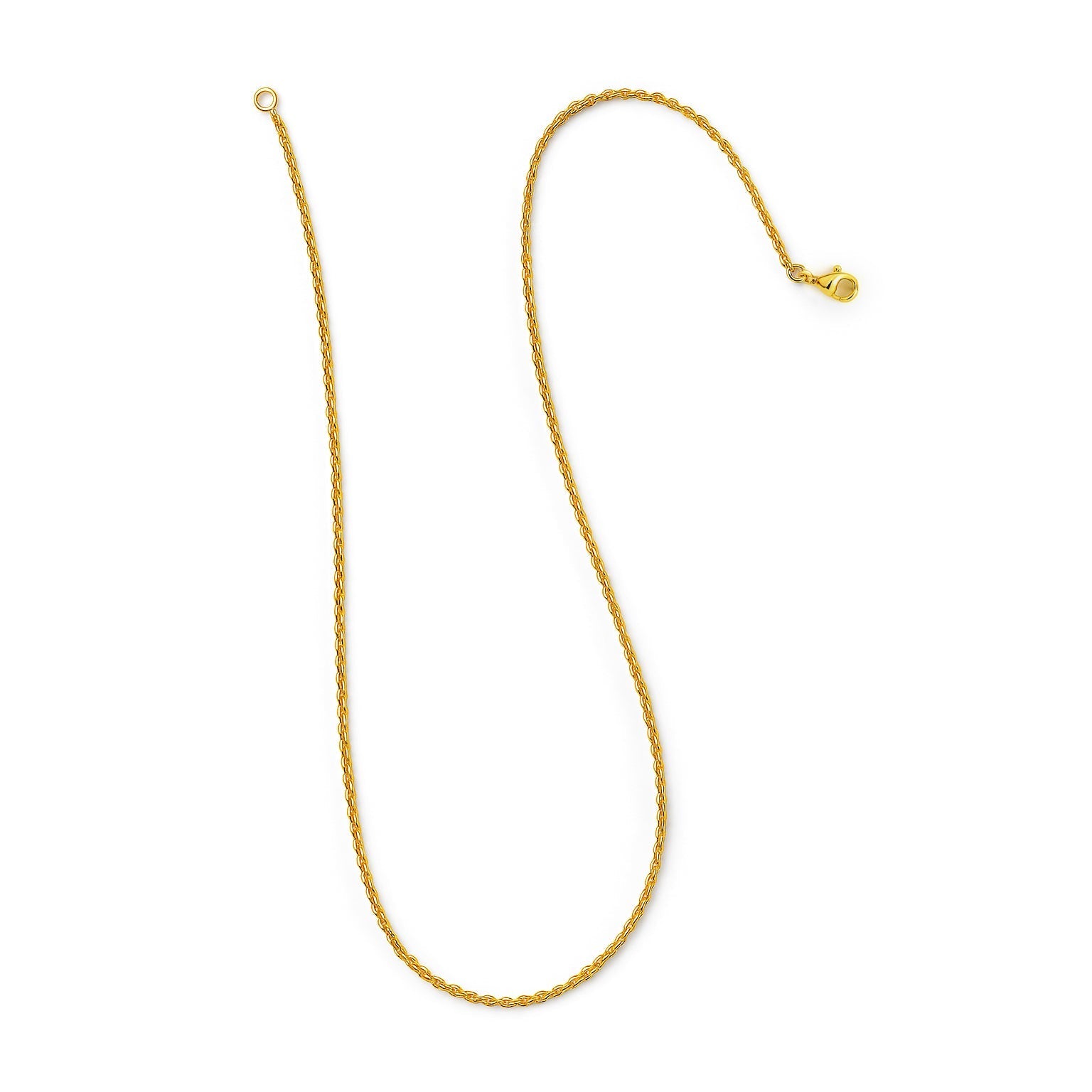 Daily Cable Chain Charm Necklace