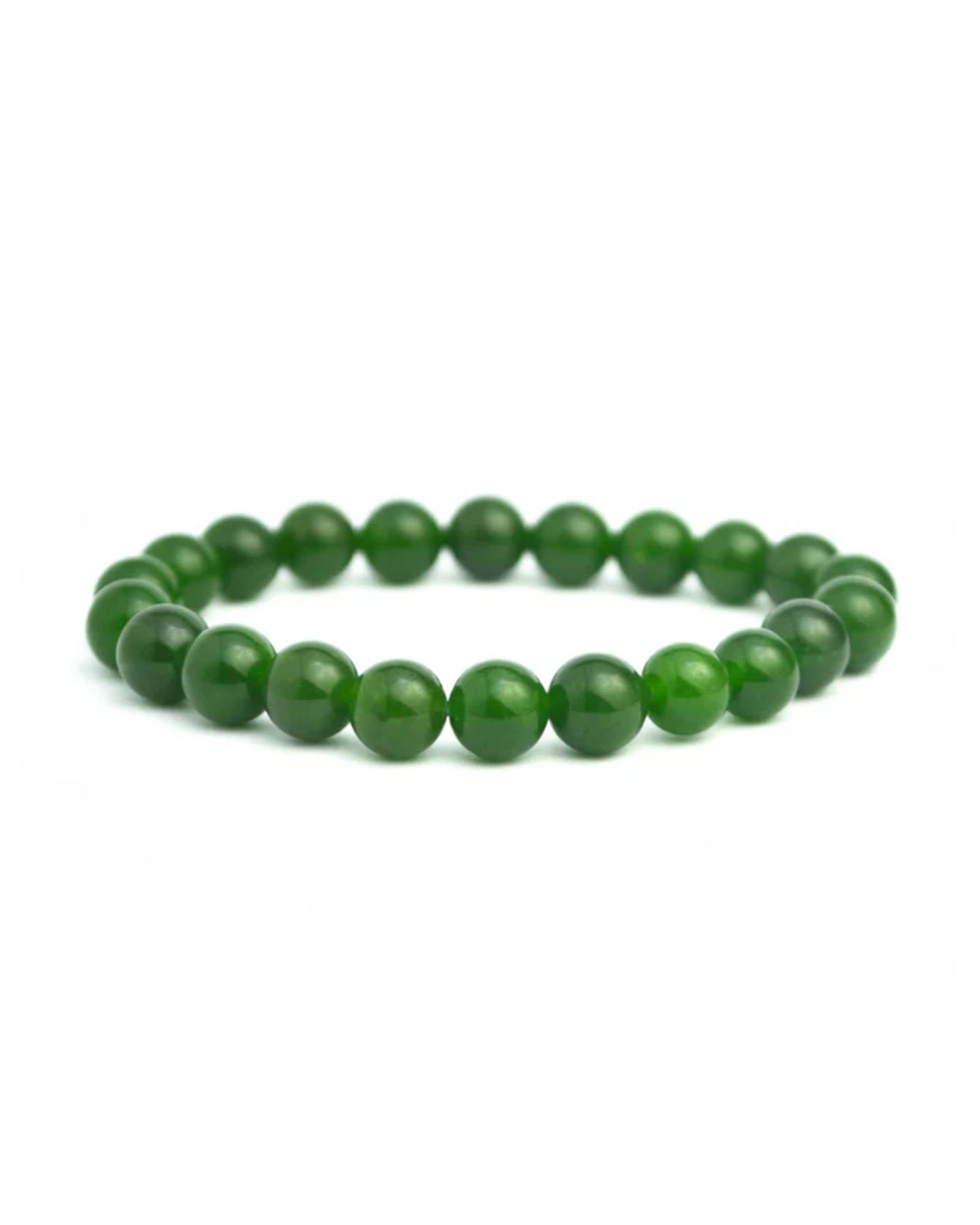Green Jade 8mm Bracelet