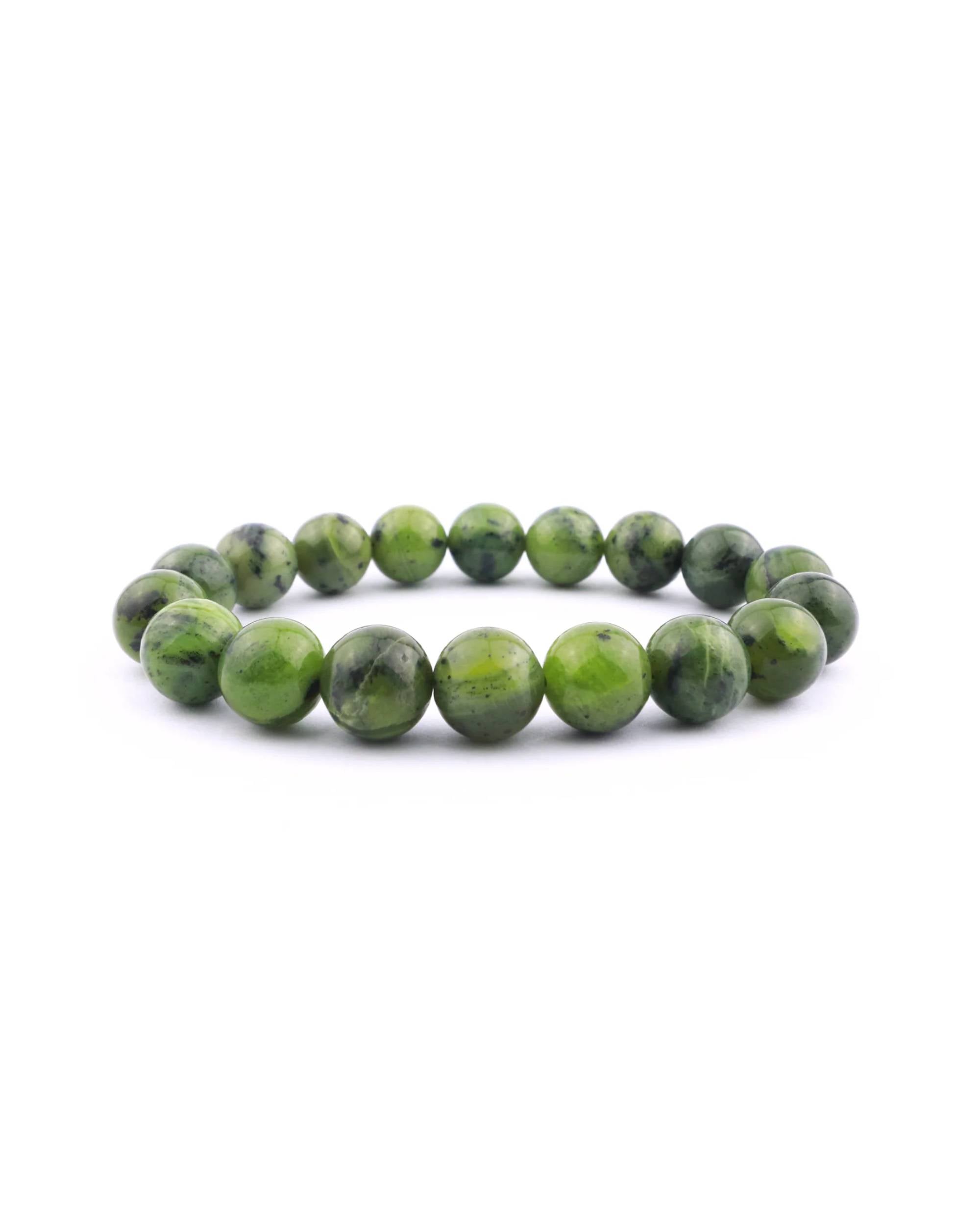 Nephrite Jade 10mm Bracelet
