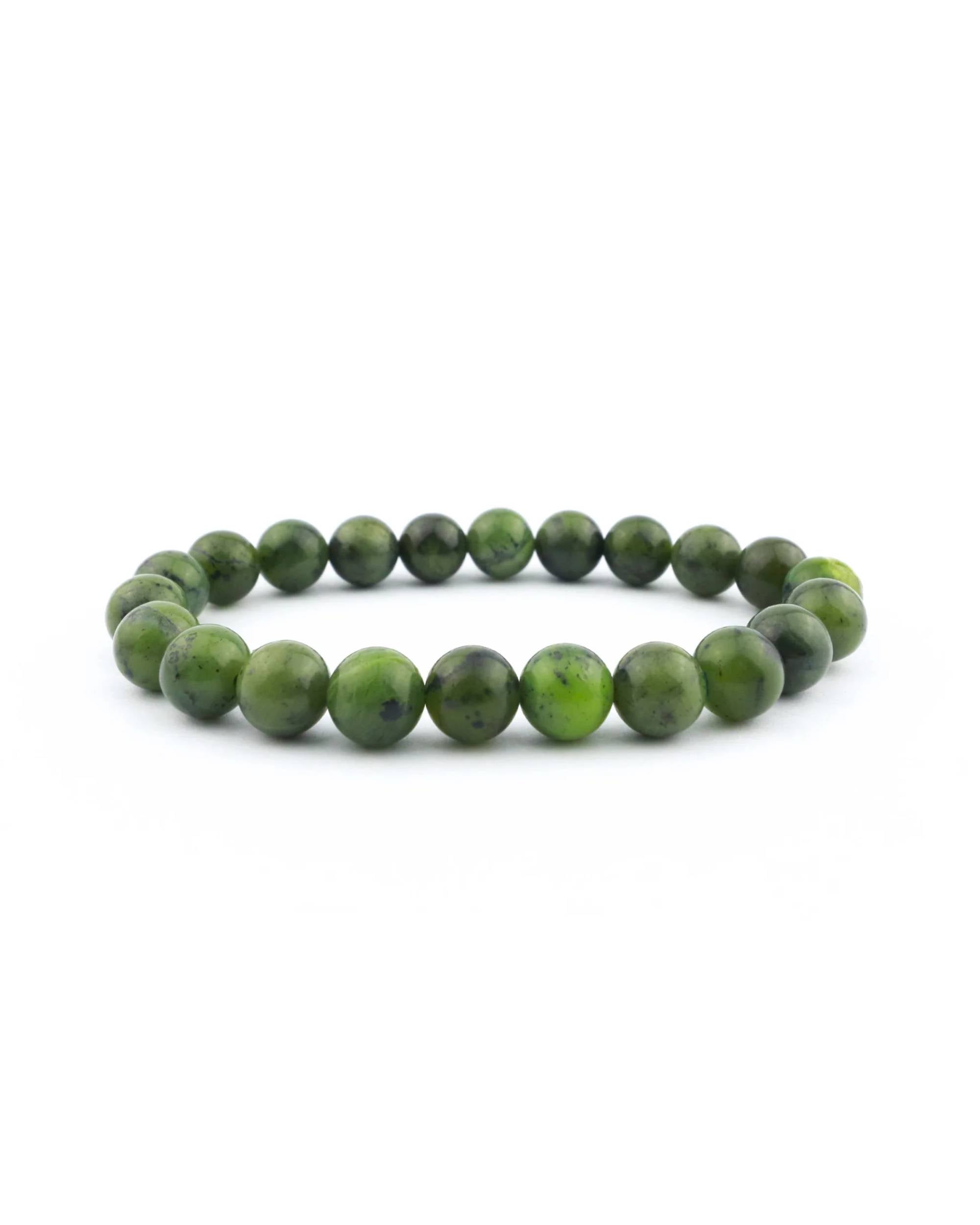 Nephrite Jade 8mm Bracelet