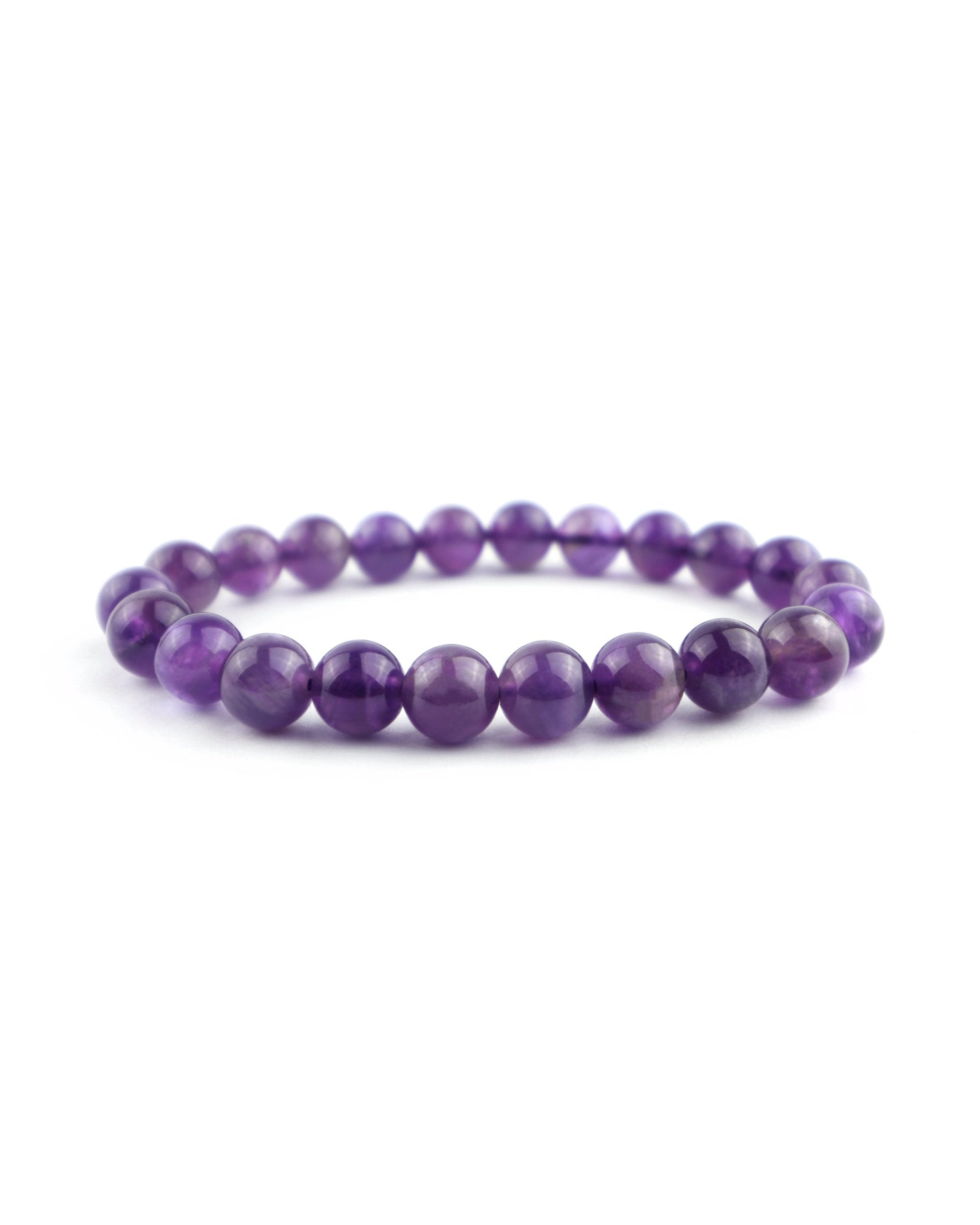 Amethyst 8mm Bracelet