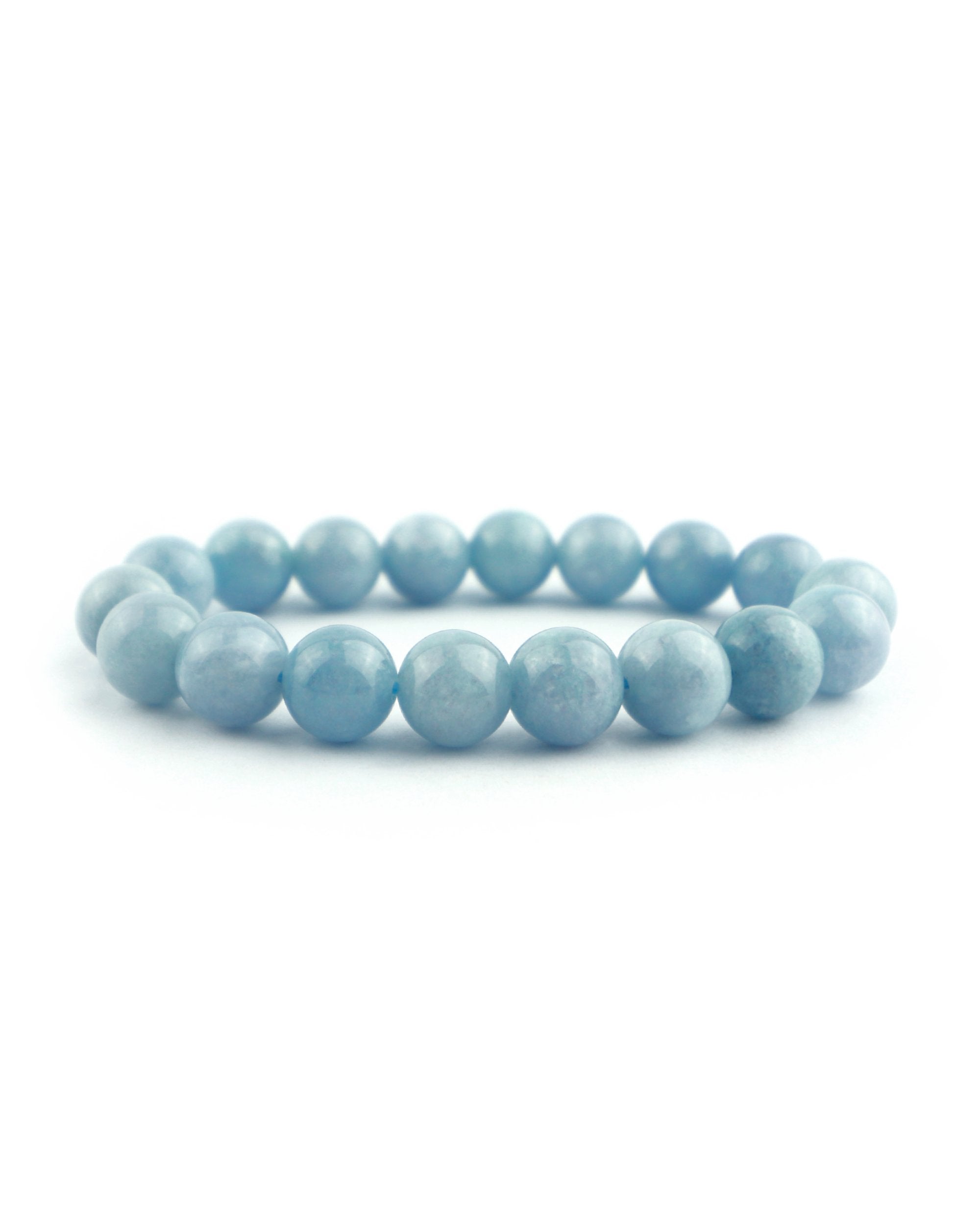 Aquamarine 10mm Bracelet