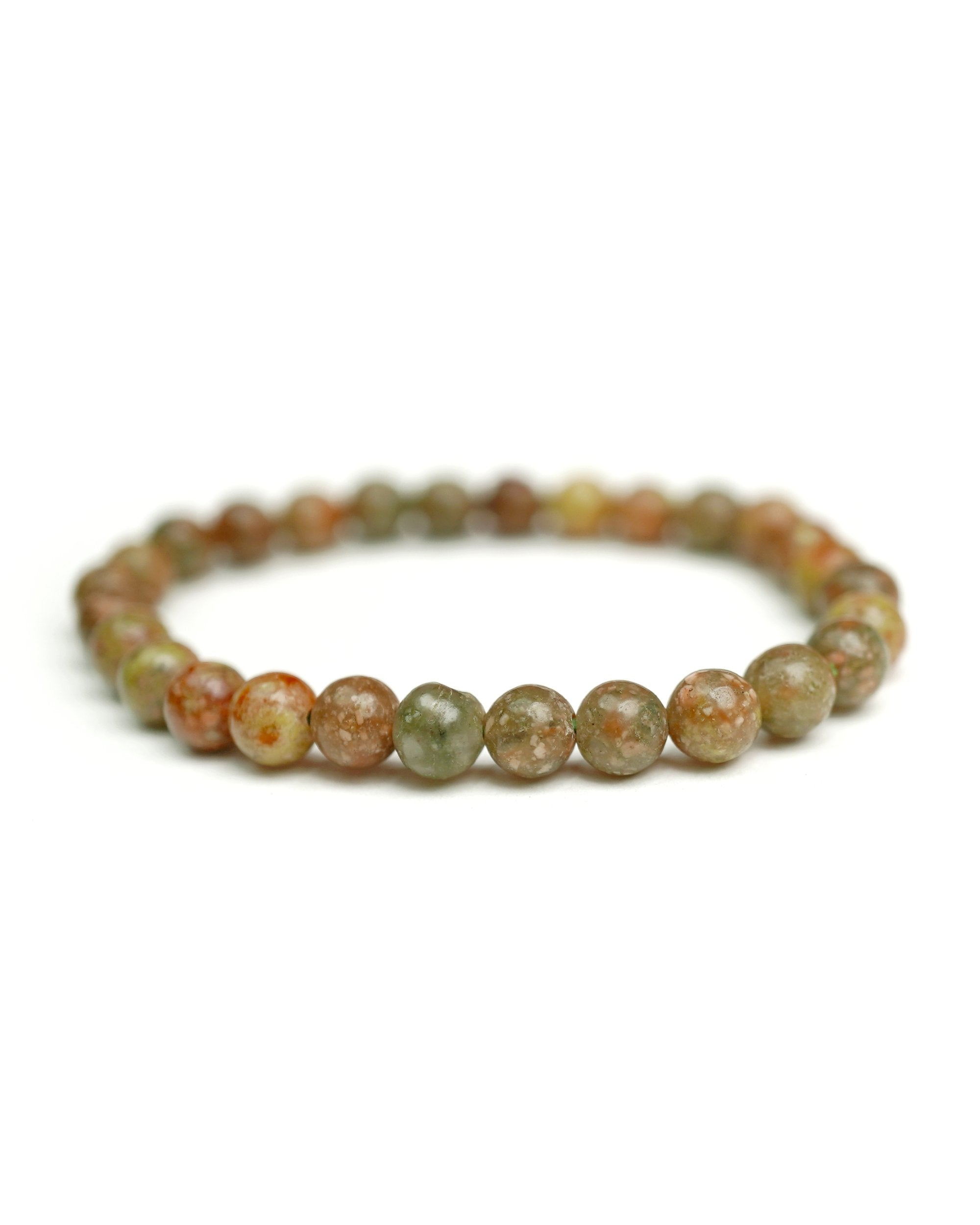 Autumn Jasper 6mm Bracelet