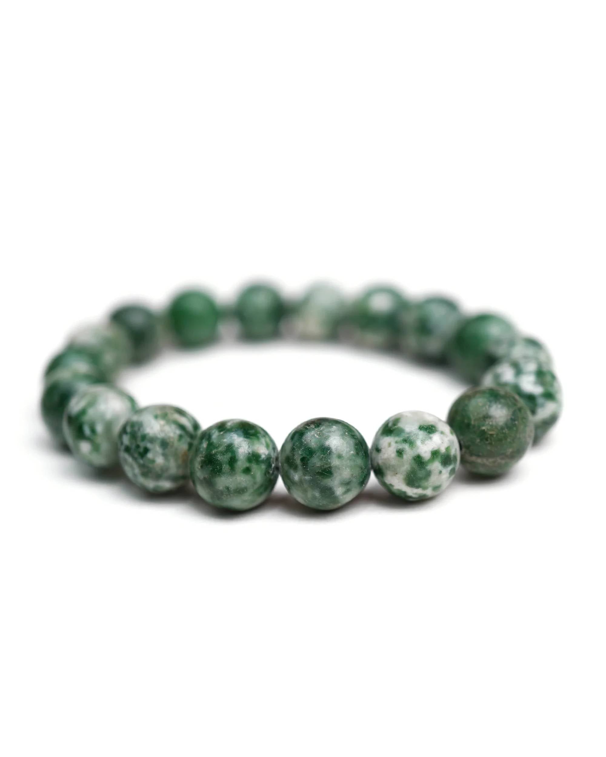 Qinghai Green Jasper 10mm Bracelet