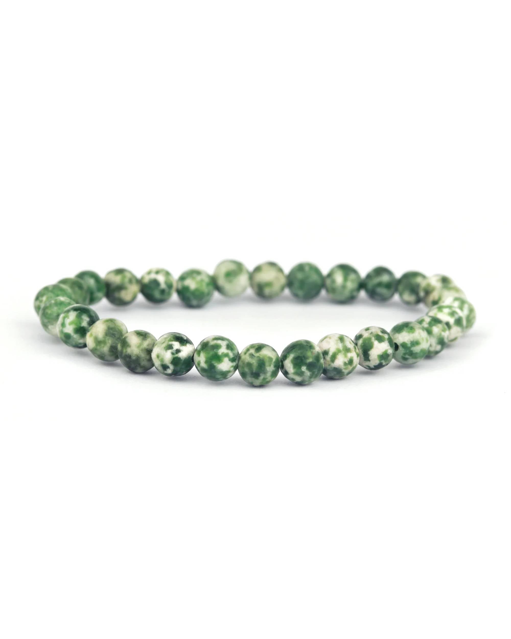 Qinghai Green Jasper 6mm Bracelet