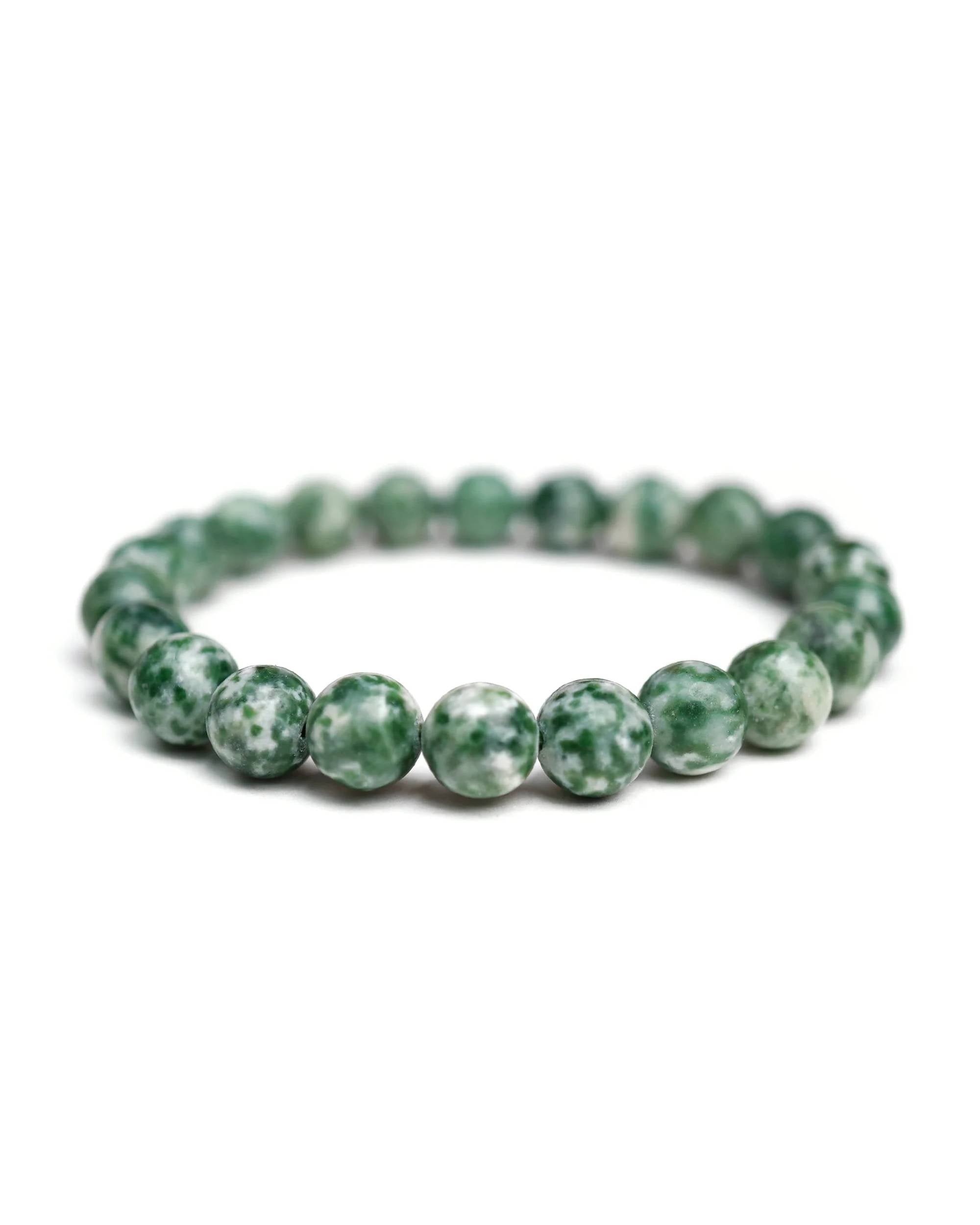 Qinghai Green Jasper 8mm Bracelet
