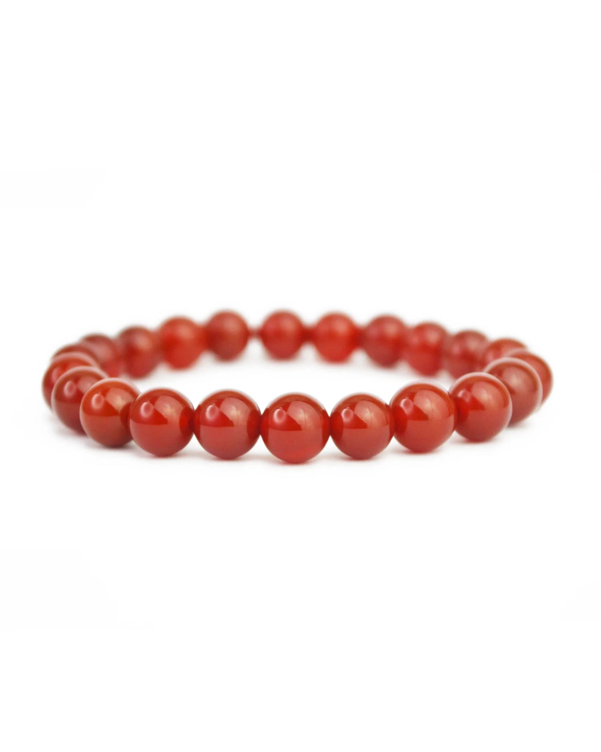 Red Carnelian 8mm Bracelet