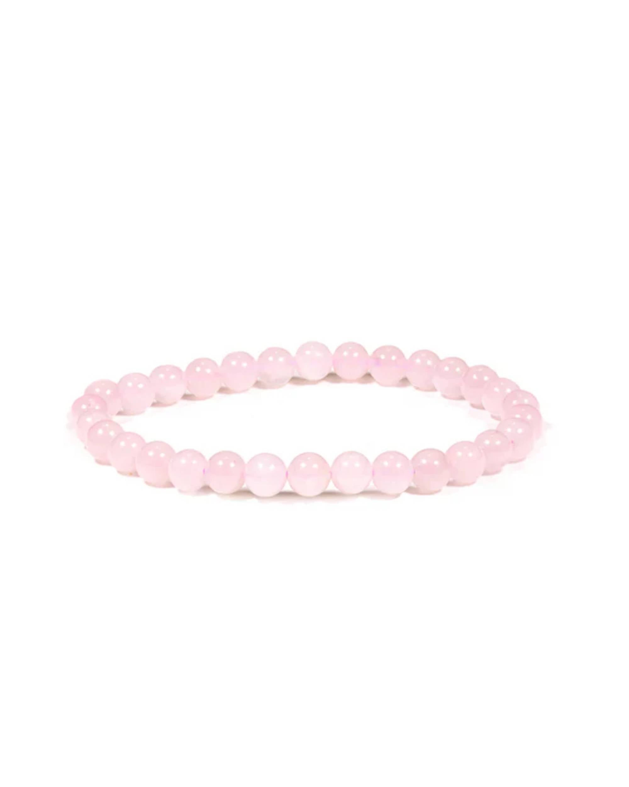 Rose Quartz 6mm Bracelet